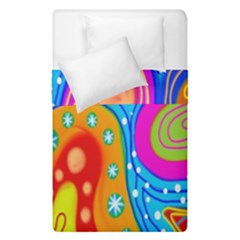Doodle Pattern Duvet Cover Double Side (single Size) by Nexatart