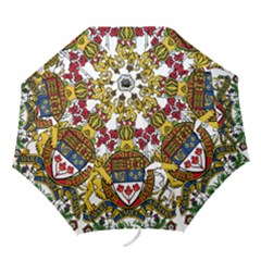 Coat Of Arms Of Canada  Folding Umbrellas