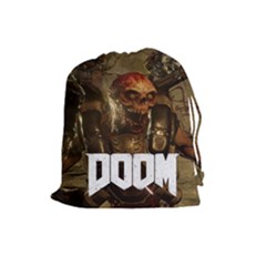 Doom Demons Large Drawstring Pouch (large) by TheDean