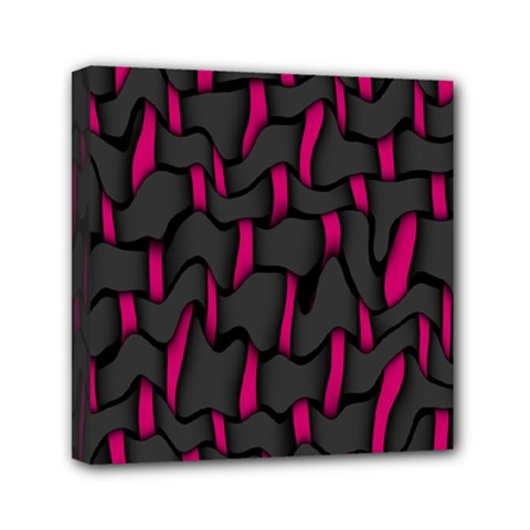 Weave And Knit Pattern Seamless Background Mini Canvas 6  X 6 