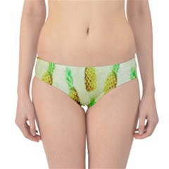 Pineapple Wallpaper Vintage Hipster Bikini Bottoms by Nexatart