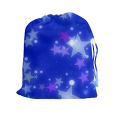 Star Bokeh Background Scrapbook Drawstring Pouches (xxl) by Nexatart