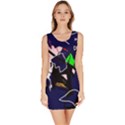 Abstraction Sleeveless Bodycon Dress View1