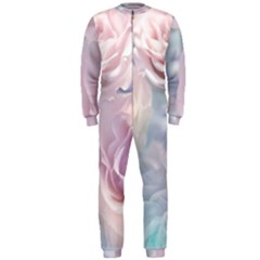 Pastel Roses Onepiece Jumpsuit (men)  by Brittlevirginclothing