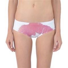 Pink Lips Classic Bikini Bottoms by Brittlevirginclothing