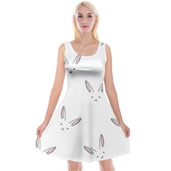 Cute Bunnies Reversible Velvet Sleeveless Dress by Brittlevirginclothing