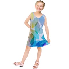 Rainbow Feather Kids  Tunic Dress by Brittlevirginclothing