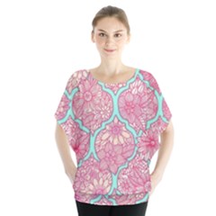 Moroccan flower mosaic Blouse