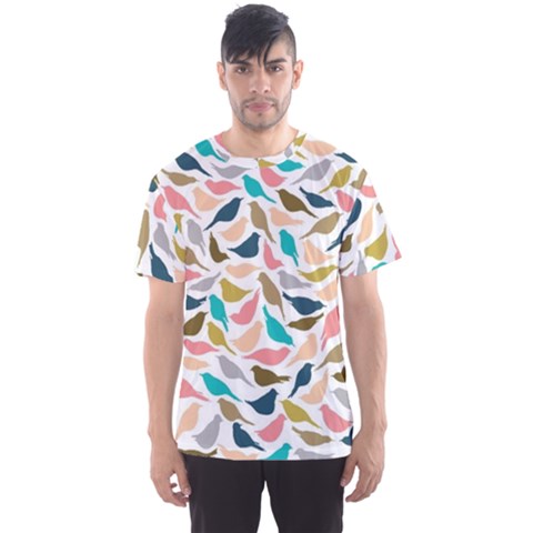 Colorful Birds Men s Sport Mesh Tee by Brittlevirginclothing