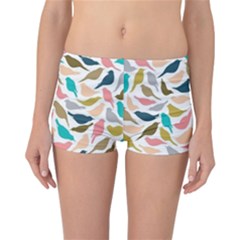 Colorful Birds Reversible Bikini Bottoms by Brittlevirginclothing