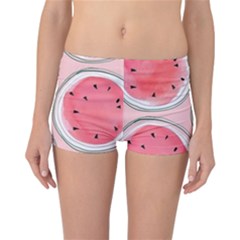 Cute Watermelon Reversible Bikini Bottoms by Brittlevirginclothing