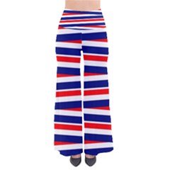 Red White Blue Patriotic Ribbons Pants