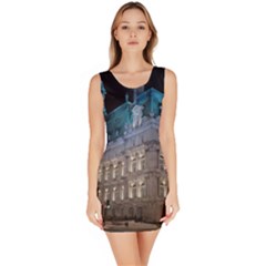 Montreal Quebec Canada Building Sleeveless Bodycon Dress