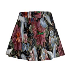Quilt Mini Flare Skirt