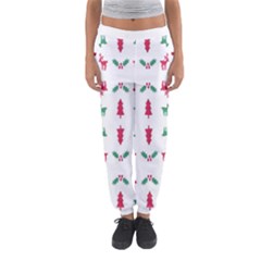 Reindeer Pattern Women s Jogger Sweatpants by Nexatart