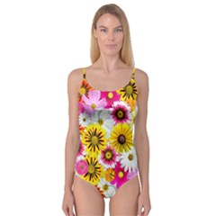 Flowers Blossom Bloom Nature Plant Camisole Leotard  by Nexatart