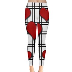 Hearts pattern Leggings 