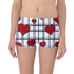 Hearts pattern Reversible Bikini Bottoms