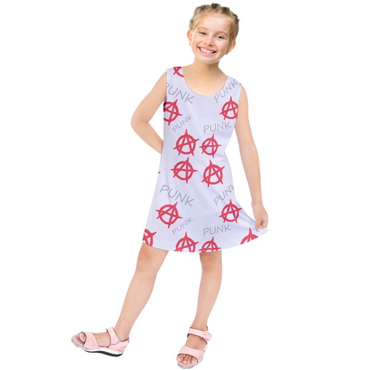 Punk pattern Kids  Tunic Dress