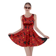 Red Bouquet  Skater Dress