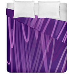 The Background Design Duvet Cover Double Side (California King Size)