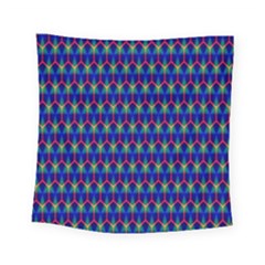 Honeycomb Fractal Art Square Tapestry (small)