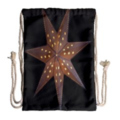 Star Light Decoration Atmosphere Drawstring Bag (Large)