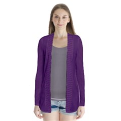 Purple Texture Cardigans by Valentinaart