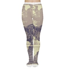 River Globe Women s Tights by MTNDesignco