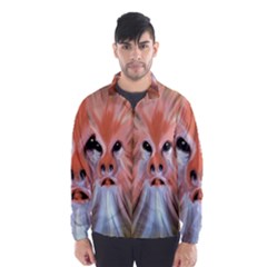 Monster Ghost Horror Face Wind Breaker (men) by Nexatart