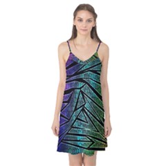 Abstract Background Rainbow Metal Camis Nightgown