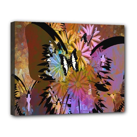 Abstract Digital Art Canvas 14  X 11  by Nexatart