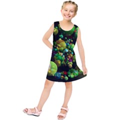 Abstract Balls Color About Kids  Tunic Dress by Nexatart