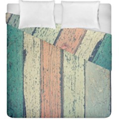 Abstract Board Construction Panel Duvet Cover Double Side (king Size) by Nexatart