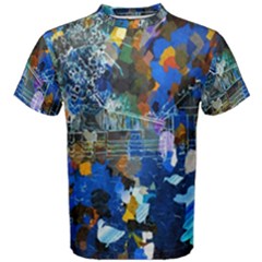 Abstract Farm Digital Art Men s Cotton Tee