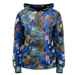 Abstract Farm Digital Art Women s Pullover Hoodie