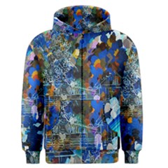 Abstract Farm Digital Art Men s Zipper Hoodie