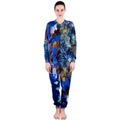 Abstract Farm Digital Art OnePiece Jumpsuit (Ladies) 