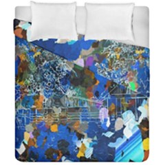 Abstract Farm Digital Art Duvet Cover Double Side (California King Size)