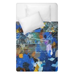 Abstract Farm Digital Art Duvet Cover Double Side (single Size) by Nexatart