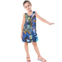 Abstract Farm Digital Art Kids  Sleeveless Dress View1