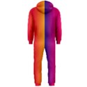 Abstract Rainbow Hooded Jumpsuit (Men)  View2