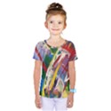 Abstract Art Art Artwork Colorful Kids  One Piece Tee View1