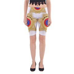 Sheriff S Star Sheriff Star Chief Yoga Cropped Leggings by Nexatart