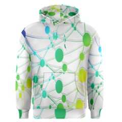 Network Connection Structure Knot Men s Pullover Hoodie