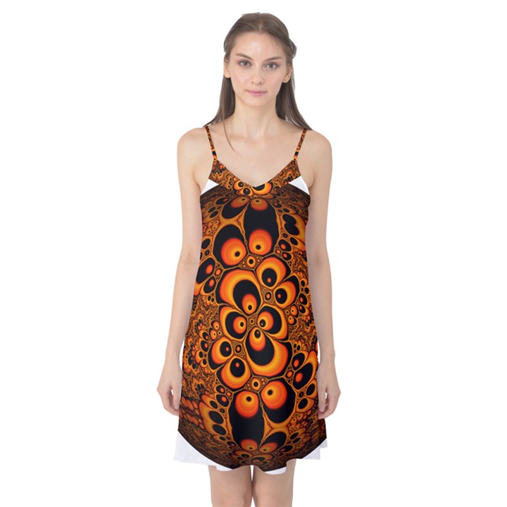 Fractals Ball About Abstract Camis Nightgown