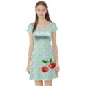 Cheeky Cherry Short Sleeve Skater Dress View1