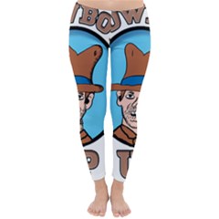 Cowboy Up Classic Winter Leggings by EricsDesignz