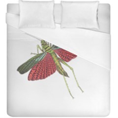 Grasshopper Insect Animal Isolated Duvet Cover (king Size)