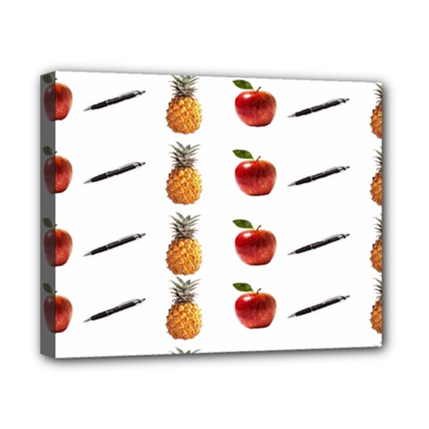 Ppap Pen Pineapple Apple Pen Canvas 10  X 8  by Nexatart